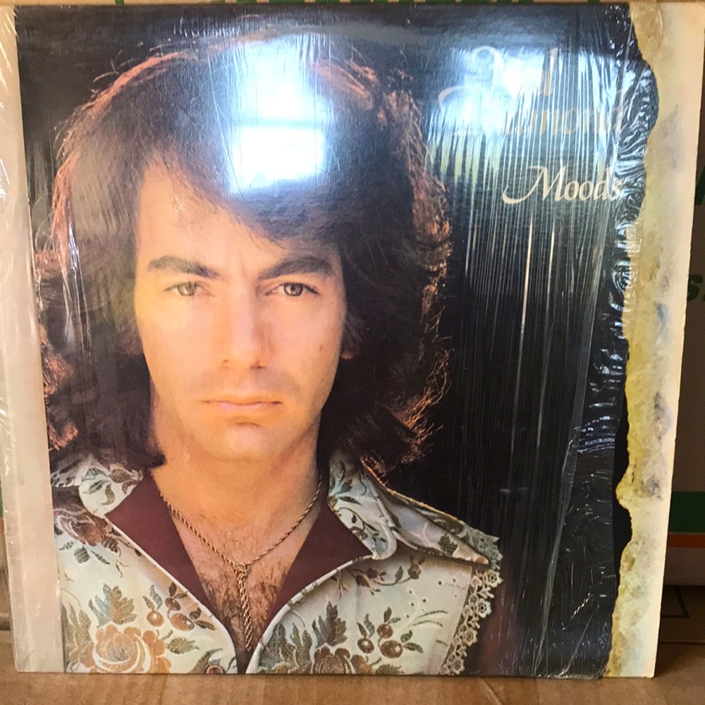 3/$25 Neil Diamond “Moods” vintage vinyl album 1972